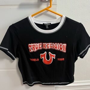 Brand new never worn, true religion crop top